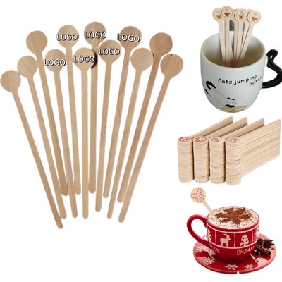 Disposable Wooden Coffee Stirrer