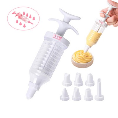 Cake Decorating Kit with 8 Piping Tips