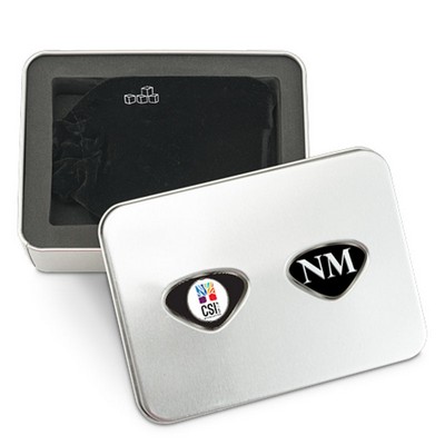 Tin Gift Box With Whiskey Rocks