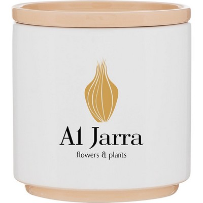 22 oz Blume Ceramic Planter (Vanilla)