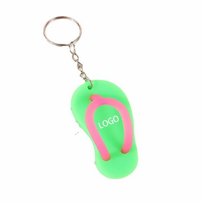 PVC Flip Flop Keychain - Multi-Color
