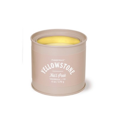 Parks 6 Oz Yellowstone Taupe Tin - Sagebrush + Fir