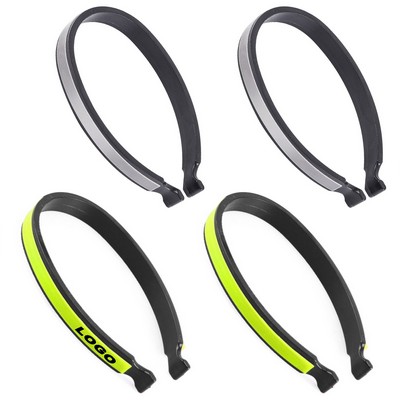 Bicycle Trouser Clips Wit Reflective Strip