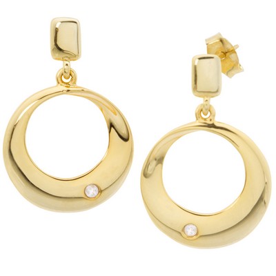 Jilco Inc Diamond Earrings - Round .04twt