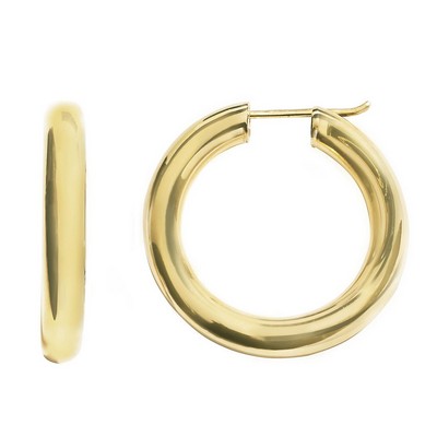 Jilco Inc 25Mm Chubby Hoop Earrings