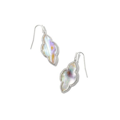 Kendra Scott Abbie Drop Earrings - Silver