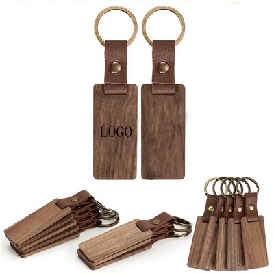 Wooden Keychain Blanks