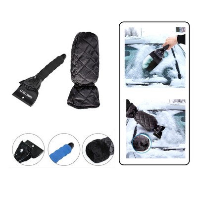 Windshield Scraper Set with Foam Grip