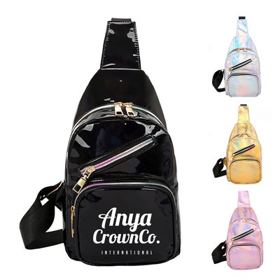 Holographic Laser Sling Bag