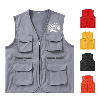 Unisex Work Vest