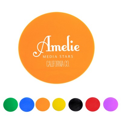 Stylishly Round Silicone Coaster