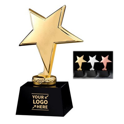 Gold Star Award Trophy