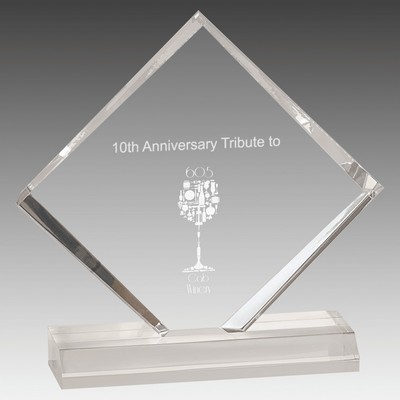 Diamond Jewel Beveled Acrylic