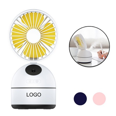 USB Charging Water Spray Fan