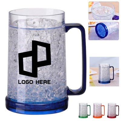 Plastic Crushed Ice Shaped Mug