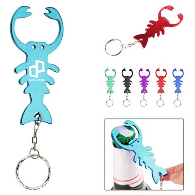 Lobster Bottle Opener Key Chain