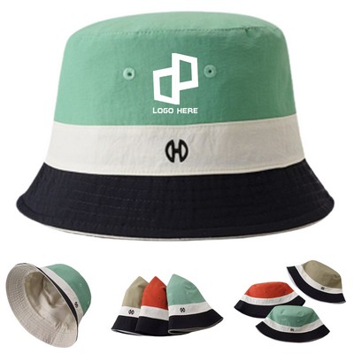 Contrast Colours Bucket Hat