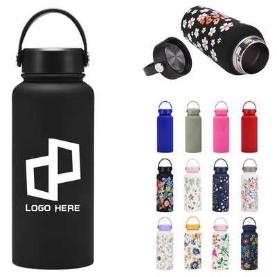 Leak Proof Vacuum Insulated Stainless Steel Water Bottle