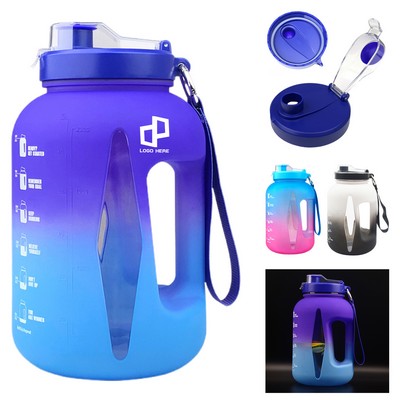 75Oz Sports Water Bottles W/ Lanyard