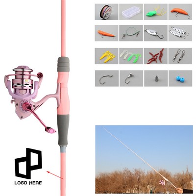 70.86" M Action Basic Spinning Rod And Reel Combo