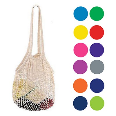 Reusable Mesh Cotton Shopping Bag