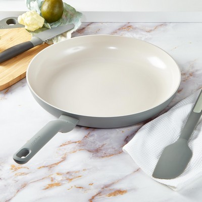 BergHoff Leo 12.5" Recycled Alum Ceramic Ns Fry Pan, Balance/Moonmist
