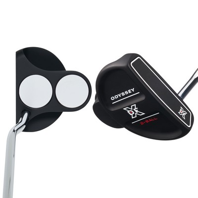 Odyssey DFX Black 2-Ball 2021 Putter - Oversize Grip - Right Hand/35 inch