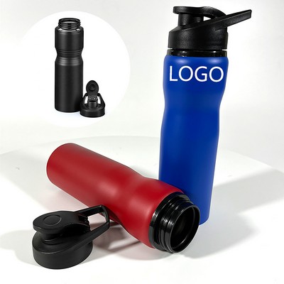 Large Mouth Aluminum Sports Bottle