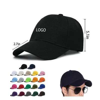 Adjustable Size Baseball Cap