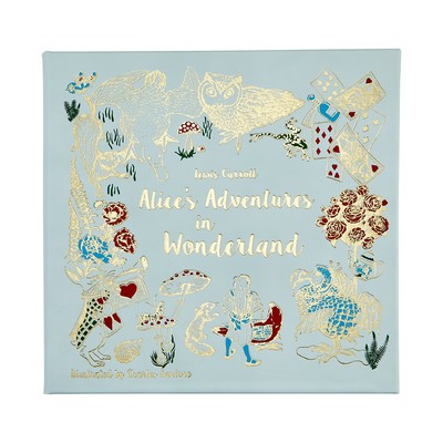 Alice's Adventures in Wonderland Leather Bound Book