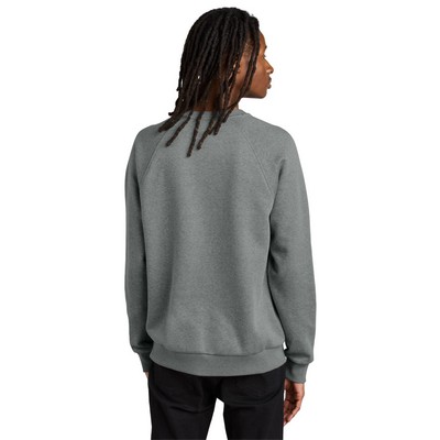 AllMade Unisex Organic CVC Fleece Crewneck Sweatshirt