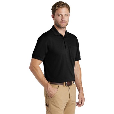 CornerStone Industrial Snag-Proof Pique Pocket Polo.
