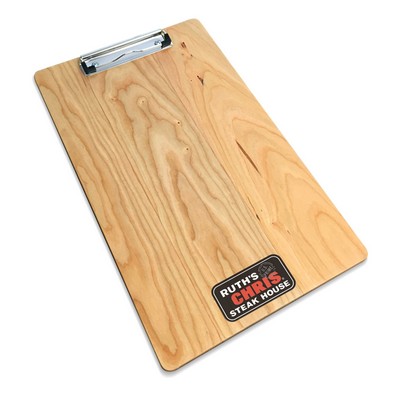 Alder Menu Board w/Clip (9"x15"x1/4")
