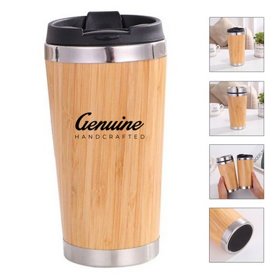 Bamboo Tumbler with Lid