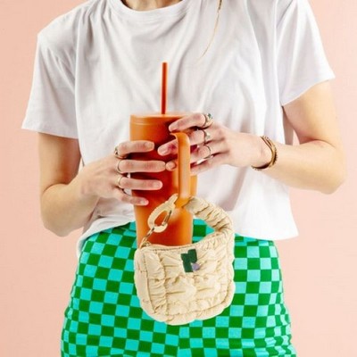 Micro Carryall - Cloud Quilted Material