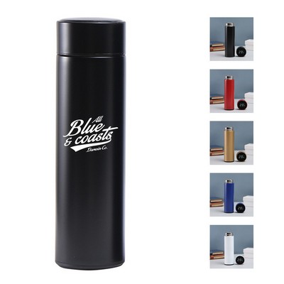 17oz Smart Stainless Steel Temperature Display Water Bottle