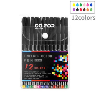 Fineliner Color Pen Set
