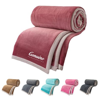 Soothing Relaxing Sherpa Weighted Blanket