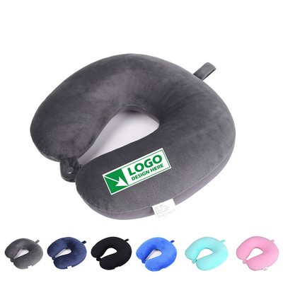 100% Pure Memory Foam Travel Neck Pillow