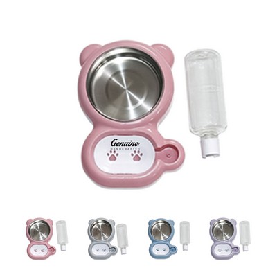 Stainless Steel Pet Bowl Set