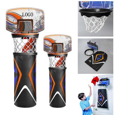 "Basketball Hoop Laundry Bag Kit "