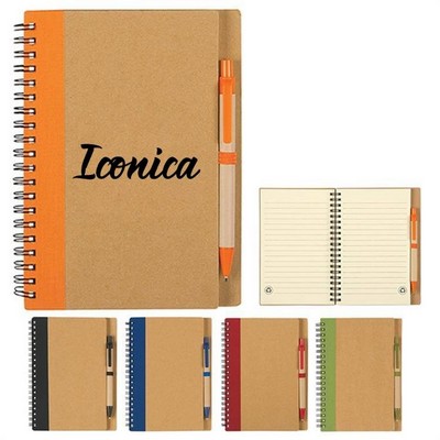 Lined Spiral Journal Notebook