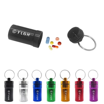 0.85" W Capsule Seal Container Bottle