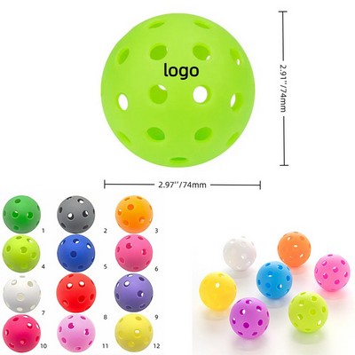 Custom 26 Hole Pickleball Ball