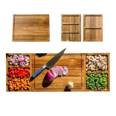 Wooden Cutting Board For Kitchen Charcuterie Board Set