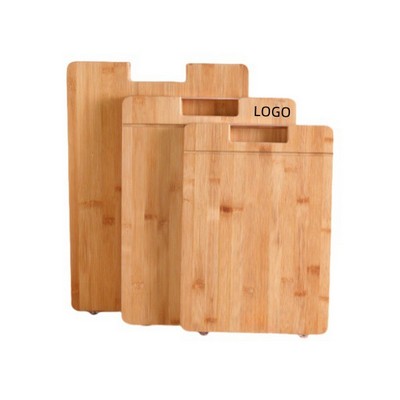 Bamboo Cutting Board Chopping Board With Internal Handle