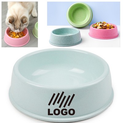 Wheat Straw Pet Bowl