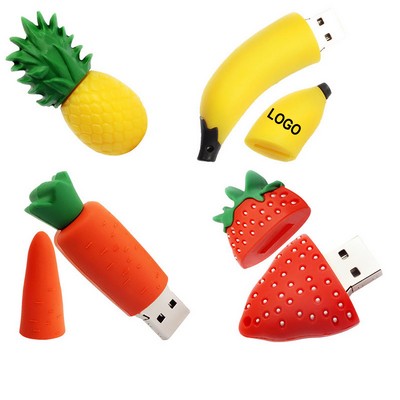 Fruit and Vegetable Shape U Disk
