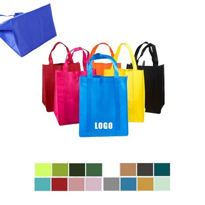 Grocery Tote Bags with Reinforced Handles