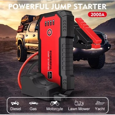 Portable Emergency Battery Booster Jump Starter 14000mah